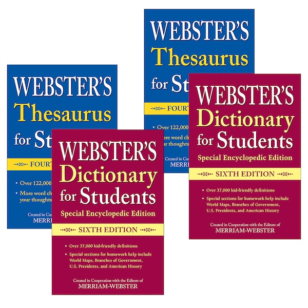 Merriamster sters For Students Dictionary/Thesaurus Shrink